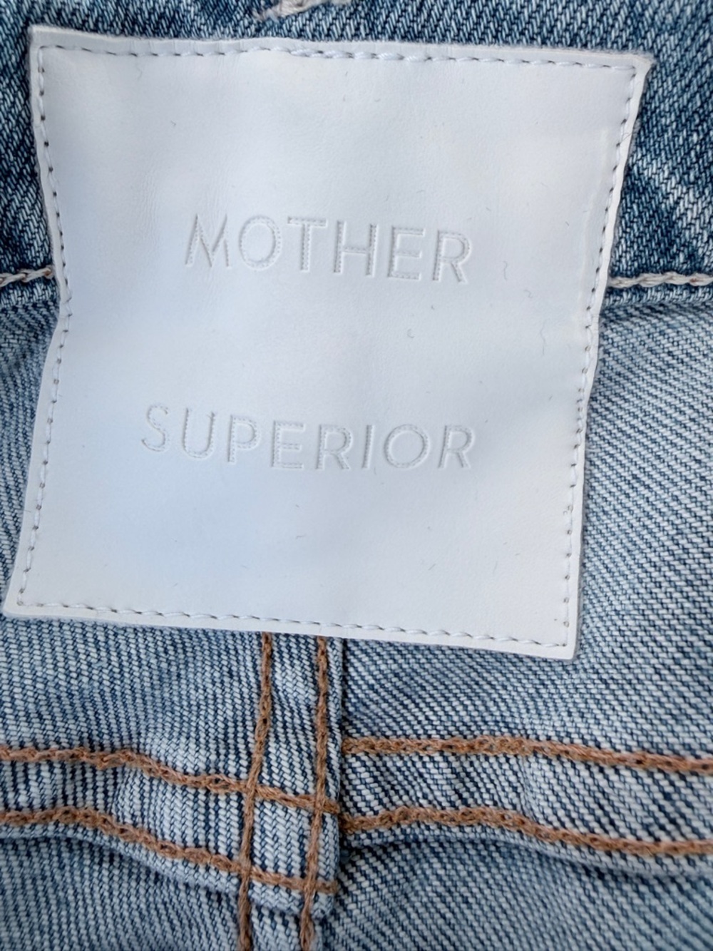 Mother The Superior Step Ankle Fray Distressed Jeans |High Rise Raw Hem Crop |30 - Picture 13 of 17